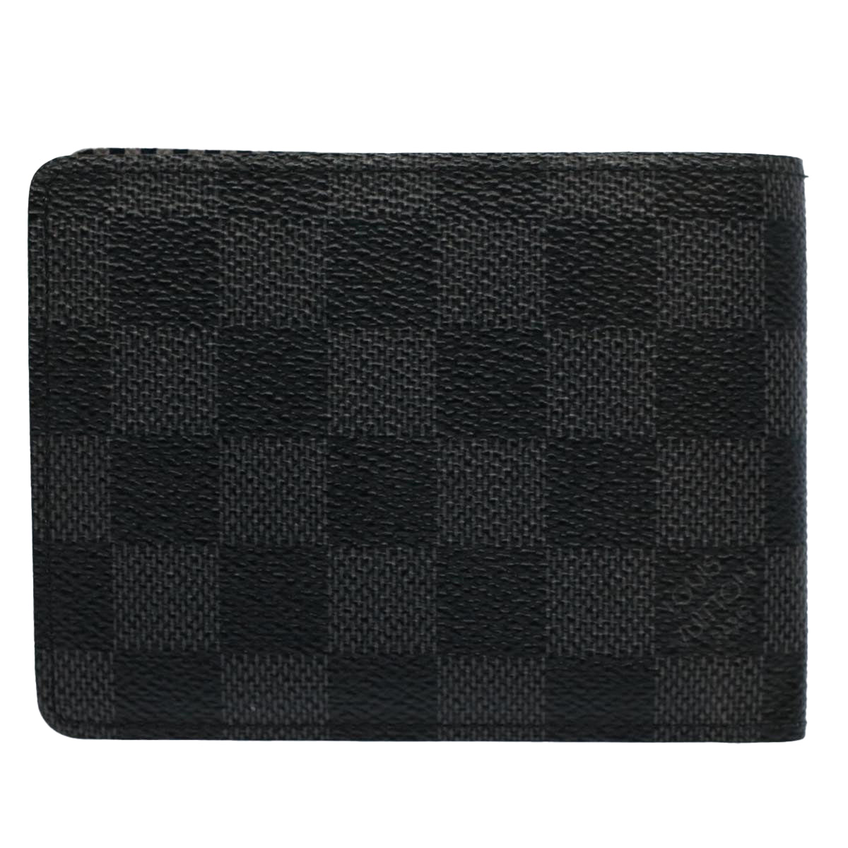 LOUIS VUITTON Damier Grafitte Portefeuille Multipull Wallet N63183 LV Auth 59787