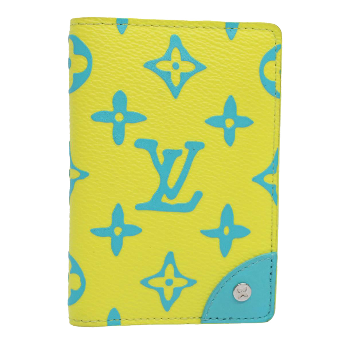 LOUIS VUITTON Monogram Playground Organizer Dupoch Card Case M82034 Auth 59788S