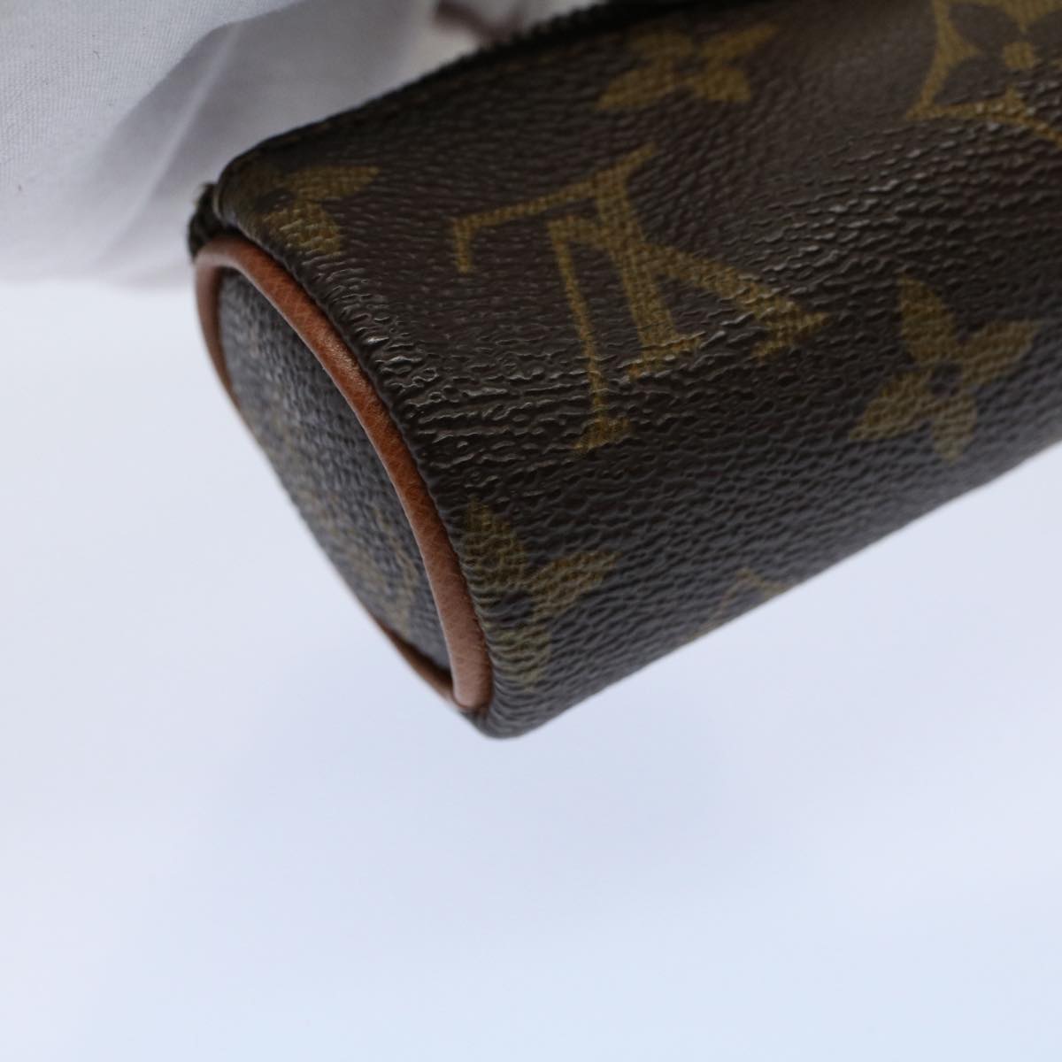 LOUIS VUITTON Monogram Etui 3 Ball de Golf Pouch M58249 LV Auth 59938