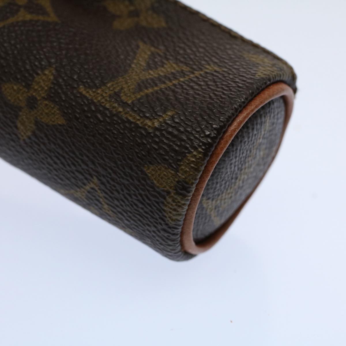 LOUIS VUITTON Monogram Etui 3 Ball de Golf Pouch M58249 LV Auth 59938