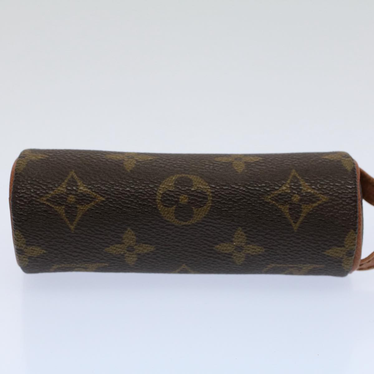 LOUIS VUITTON Monogram Etui 3 Ball de Golf Pouch M58249 LV Auth 59938