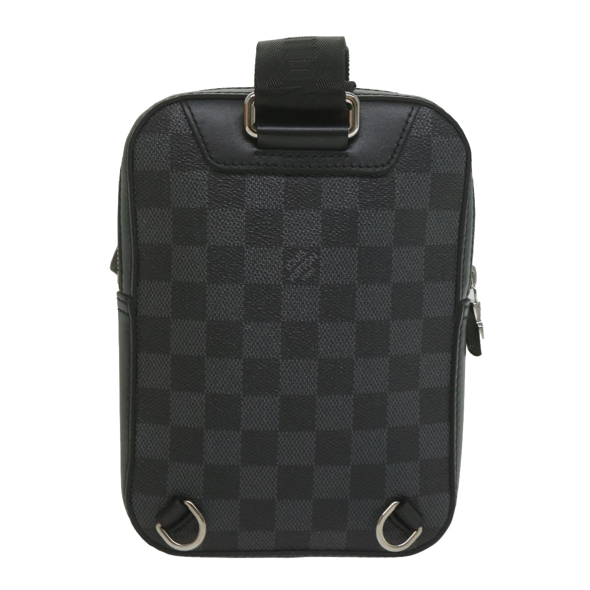 LOUIS VUITTON Damier Graphite Amazon Sling Bag Body Bag N50012 LV Auth 60059S