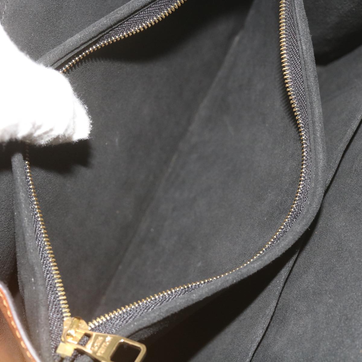 LOUIS VUITTON Monogram Reverse Dauphine MM Shoulder Bag M44391 LV Auth 60072M