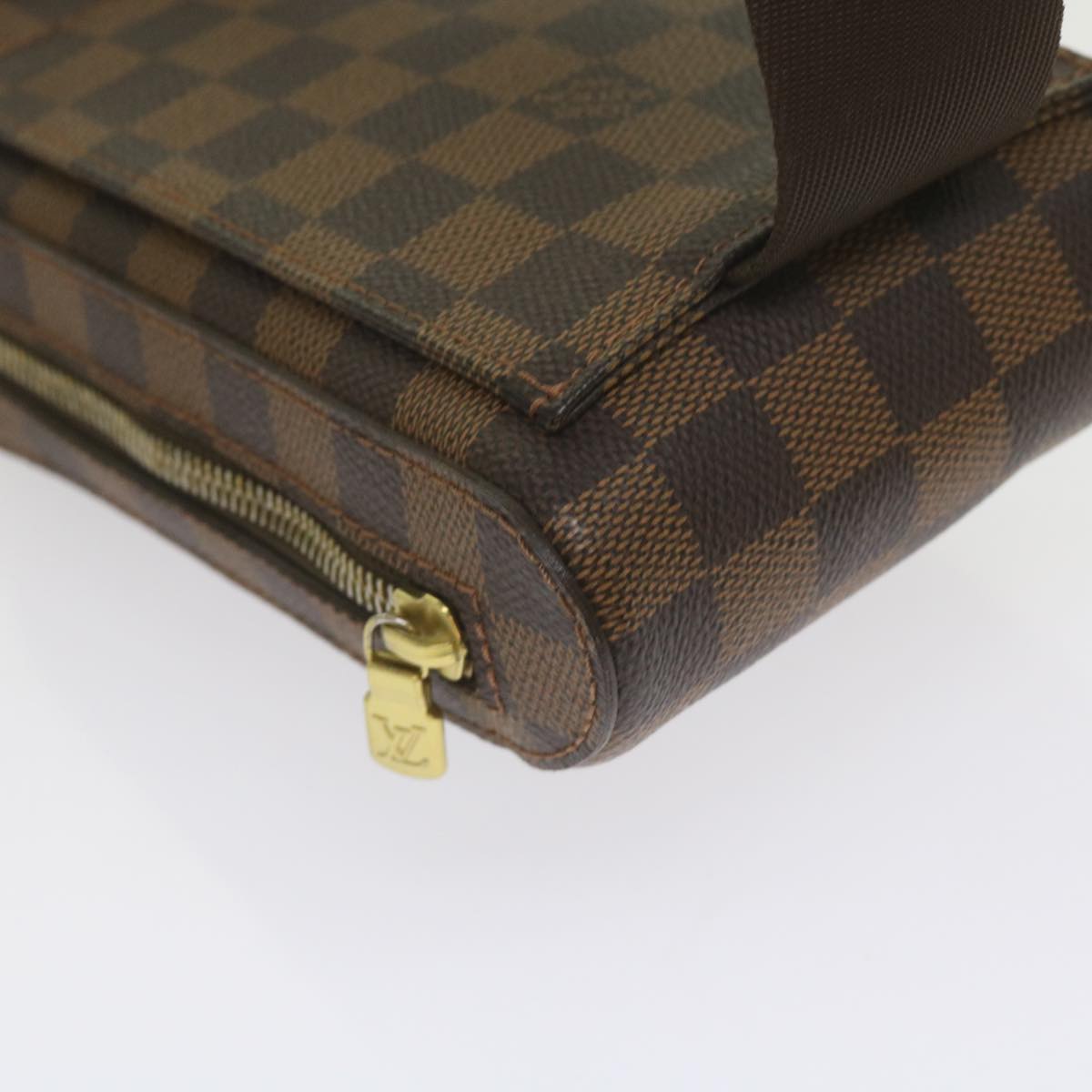 LOUIS VUITTON Damier Ebene Geronimos Shoulder Bag N51994 LV Auth 60076V