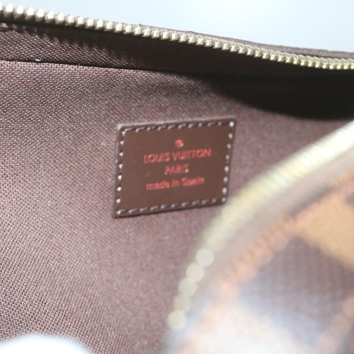 LOUIS VUITTON Damier Ebene Geronimos Shoulder Bag N51994 LV Auth 60076V