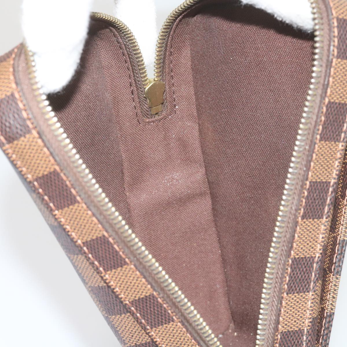 LOUIS VUITTON Damier Ebene Geronimos Shoulder Bag N51994 LV Auth 60076V