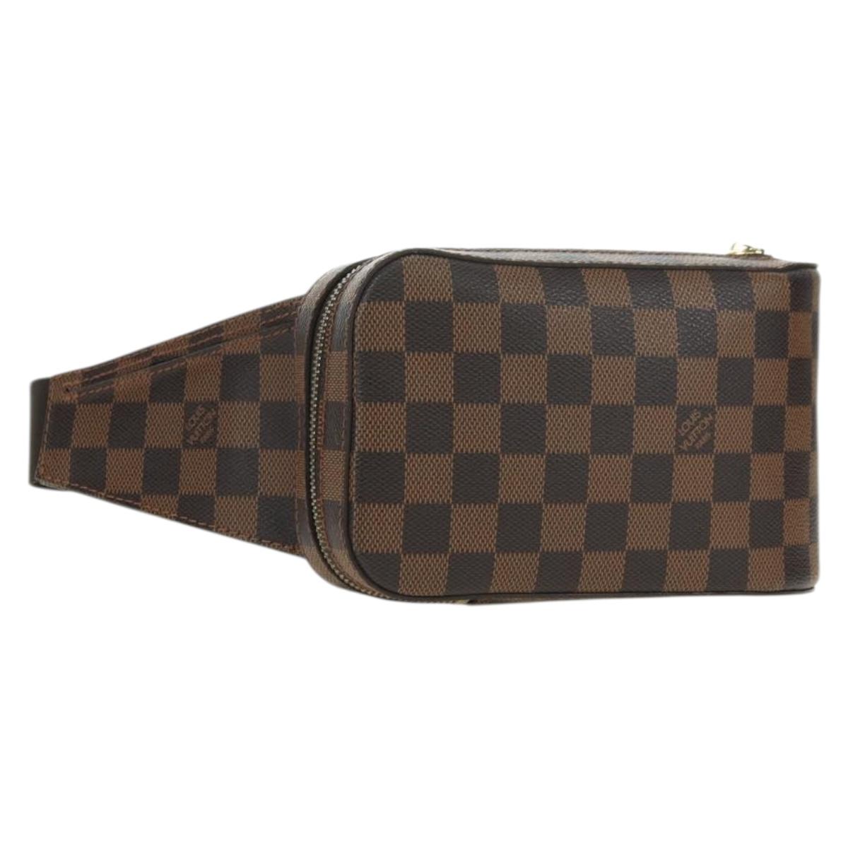 LOUIS VUITTON Damier Ebene Geronimos Shoulder Bag N51994 LV Auth 60076A