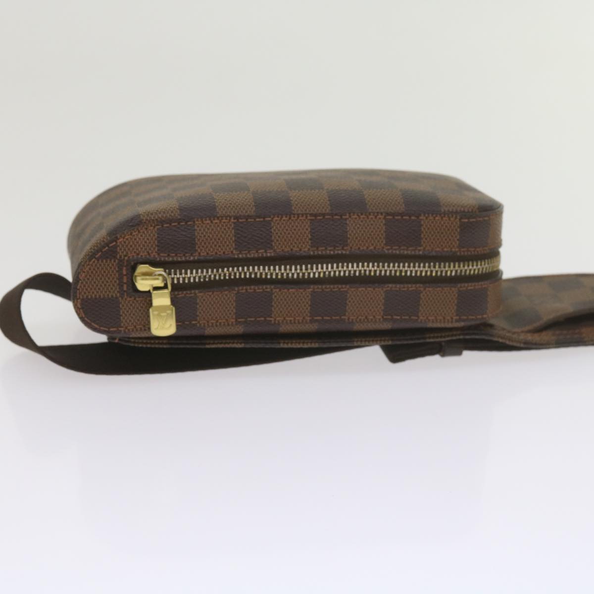 LOUIS VUITTON Damier Ebene Geronimos Shoulder Bag N51994 LV Auth 60076V