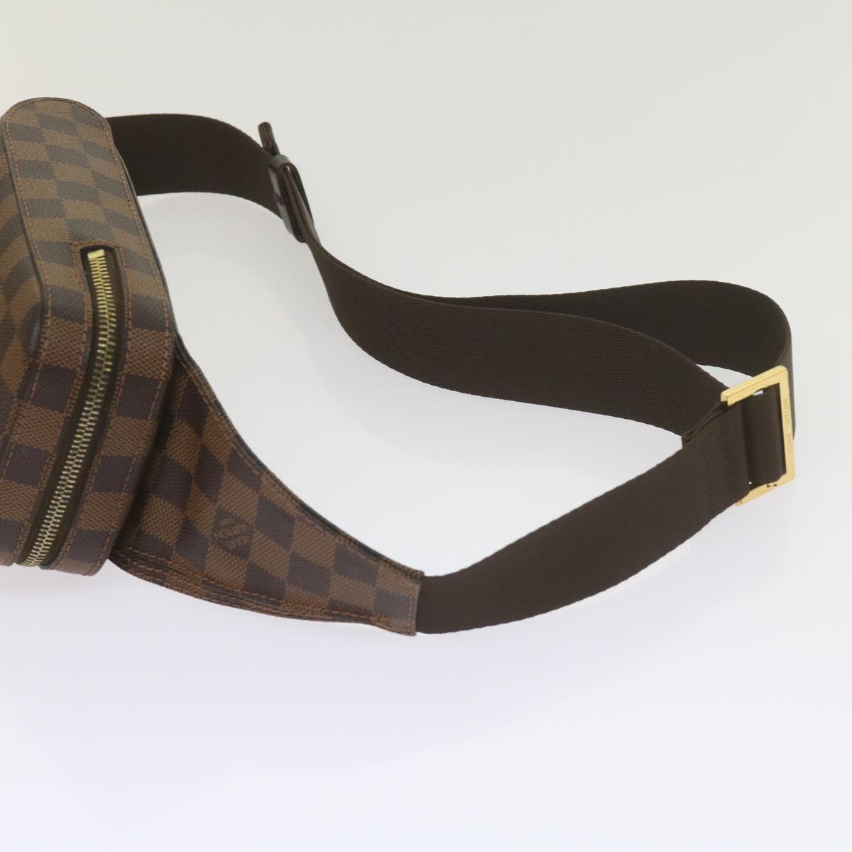 LOUIS VUITTON Damier Ebene Geronimos Shoulder Bag N51994 LV Auth 60076V