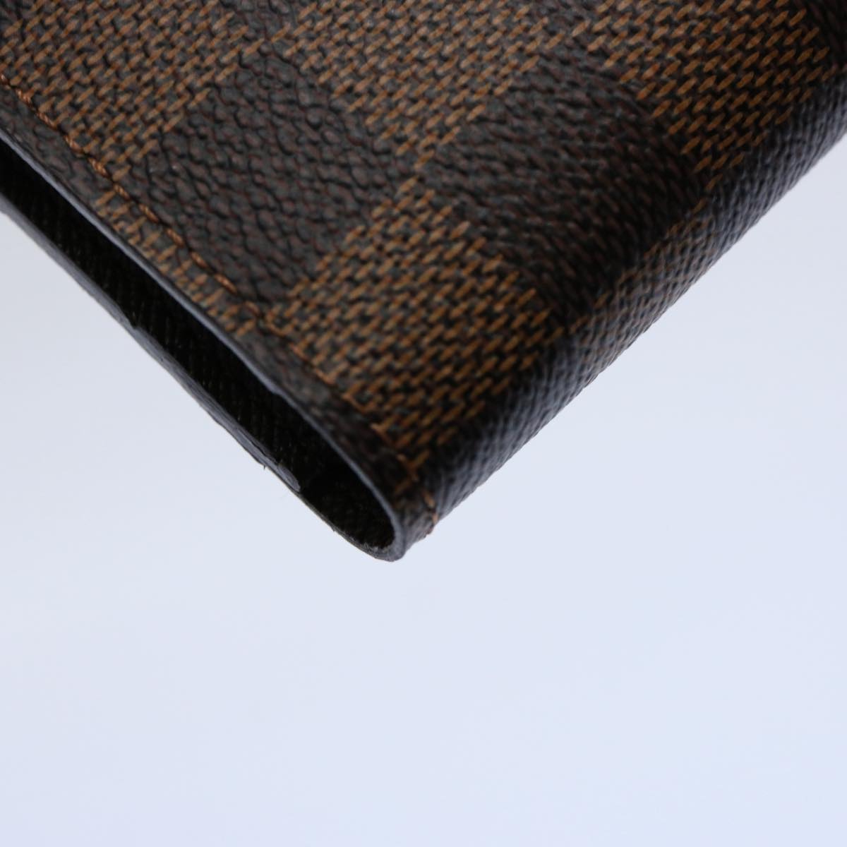 LOUIS VUITTON Damier Ebene Portefeuille Marco Bifold Wallet N61675 Auth 60094A