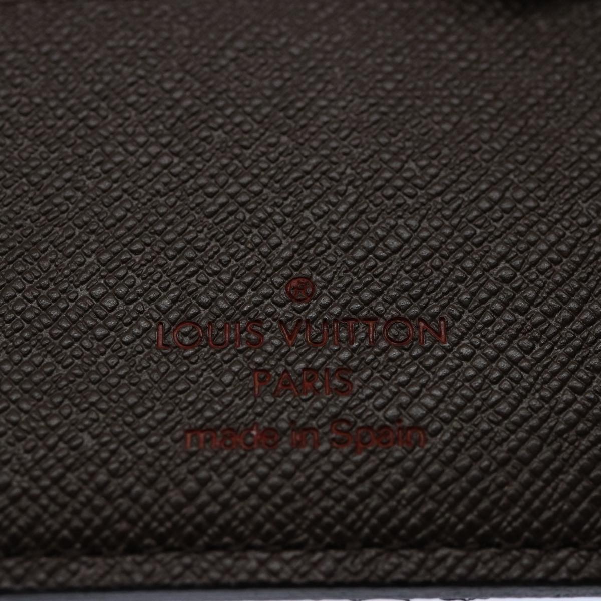 LOUIS VUITTON Damier Ebene Portefeuille Marco Bifold Wallet N61675 Auth 60094A