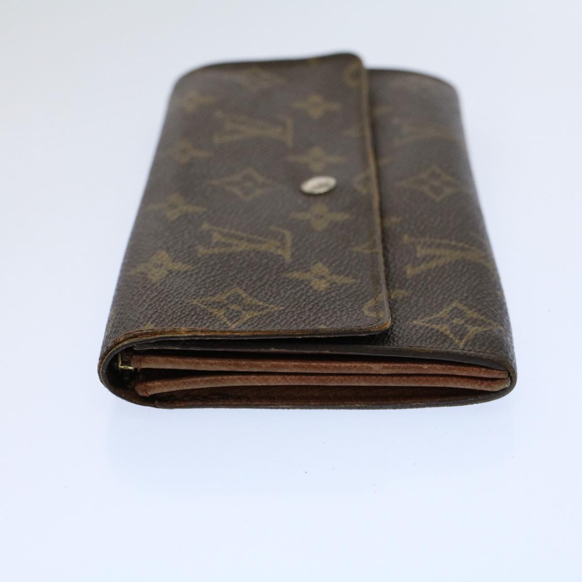 LOUIS VUITTON Monogram Portefeuille Sarah Long Wallet M60531 LV Auth 60181