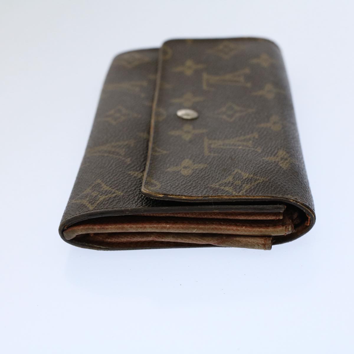 LOUIS VUITTON Monogram Portefeuille Sarah Long Wallet M60531 LV Auth 60181