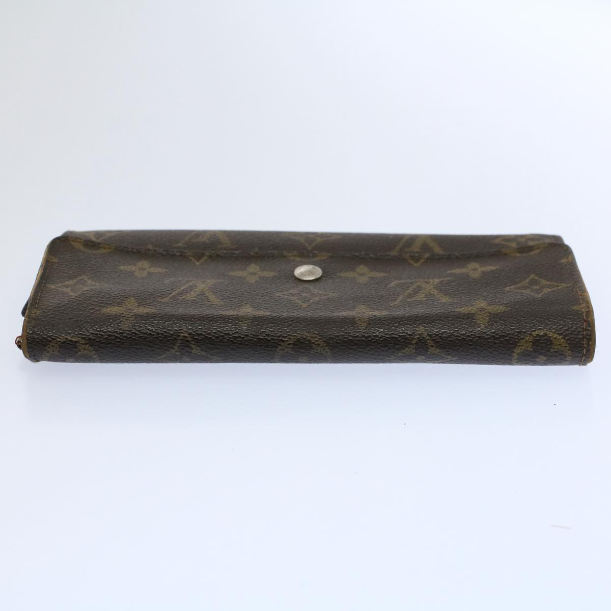 LOUIS VUITTON Monogram Portefeuille Sarah Long Wallet M60531 LV Auth 60181