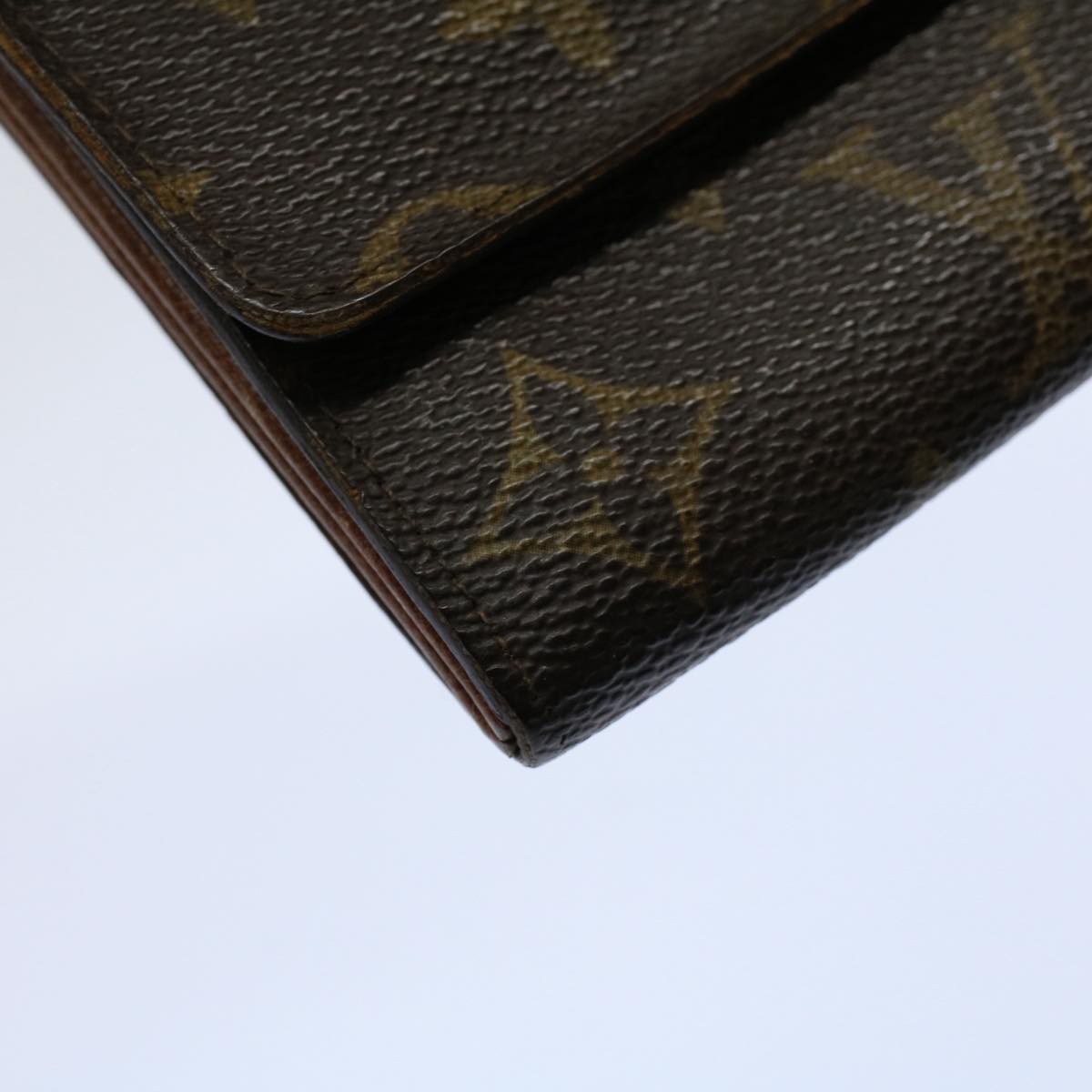 LOUIS VUITTON Monogram Portefeuille Sarah Long Wallet M60531 LV Auth 60181