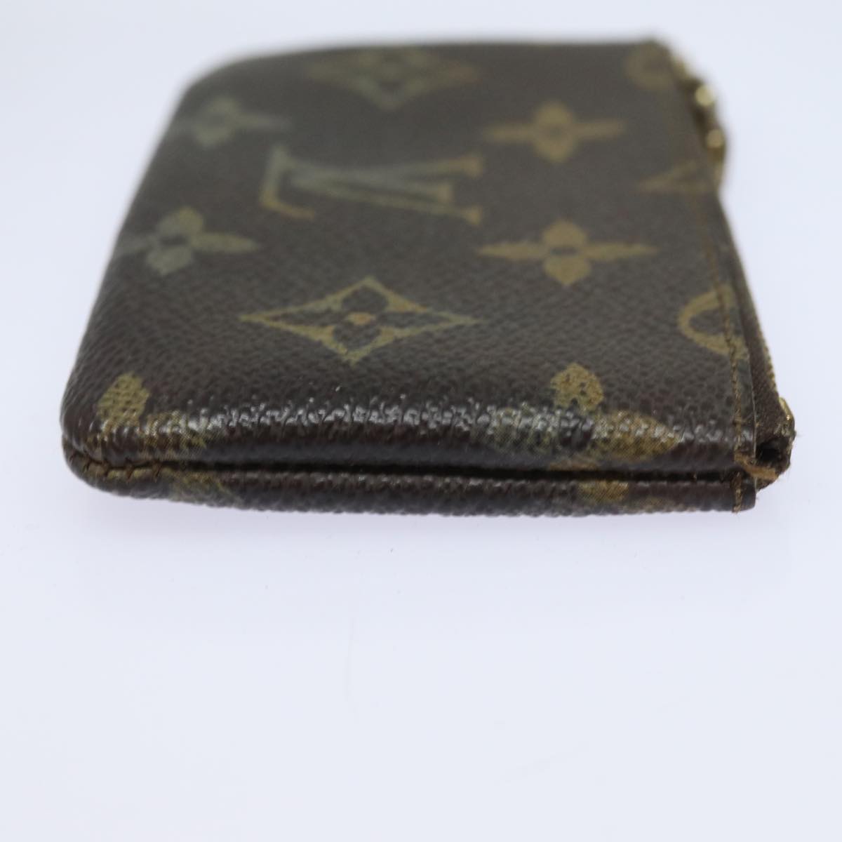 LOUIS VUITTON Monogram Pochette Cles Coin Purse M62650 LV Auth 60185