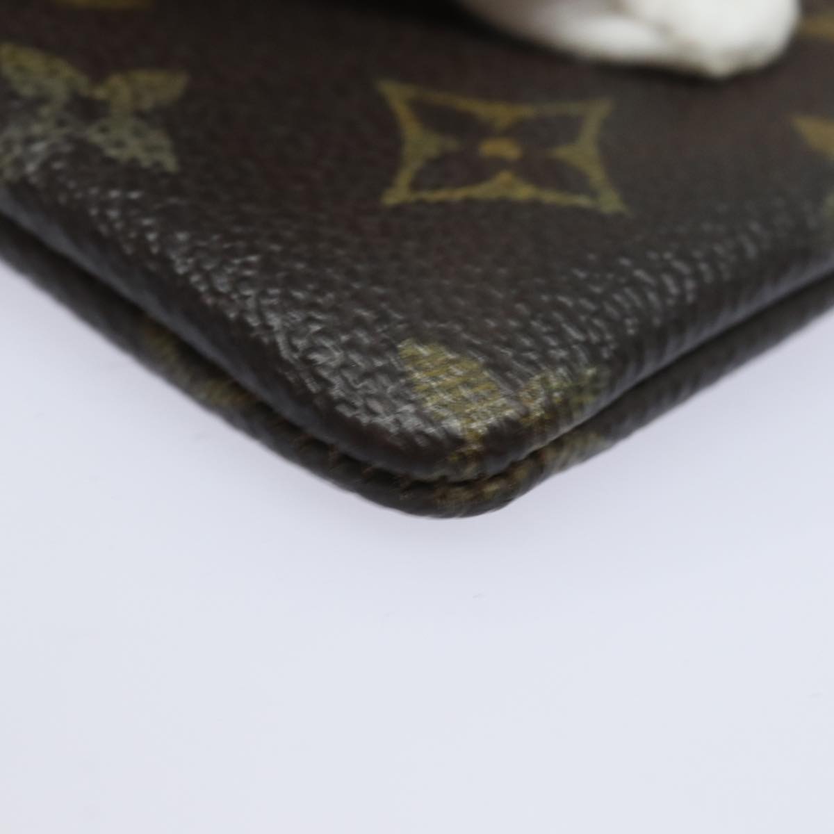 LOUIS VUITTON Monogram Pochette Cles Coin Purse M62650 LV Auth 60185