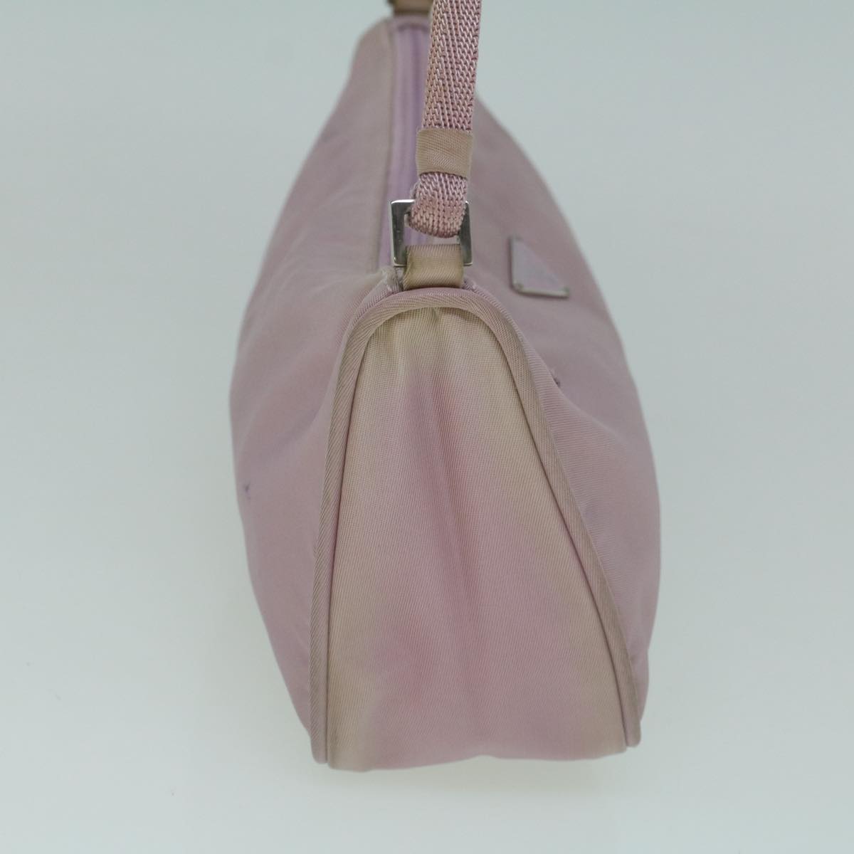 PRADA Accessory Pouch Nylon Pink Auth 60200