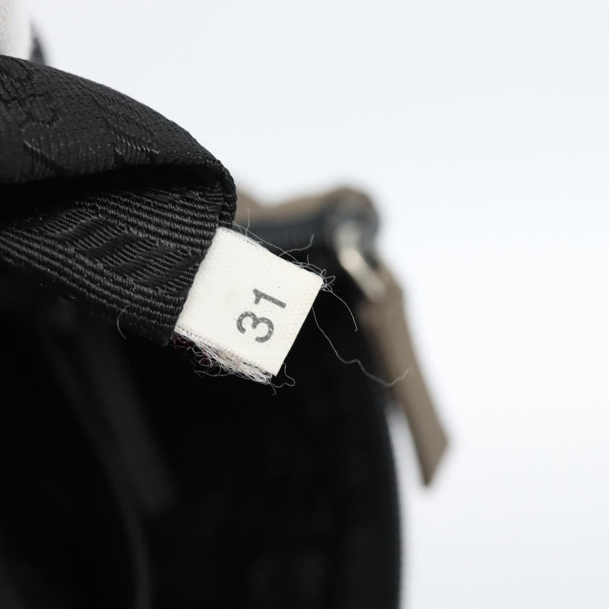 PRADA Hand Bag Nylon Brown Auth 60251