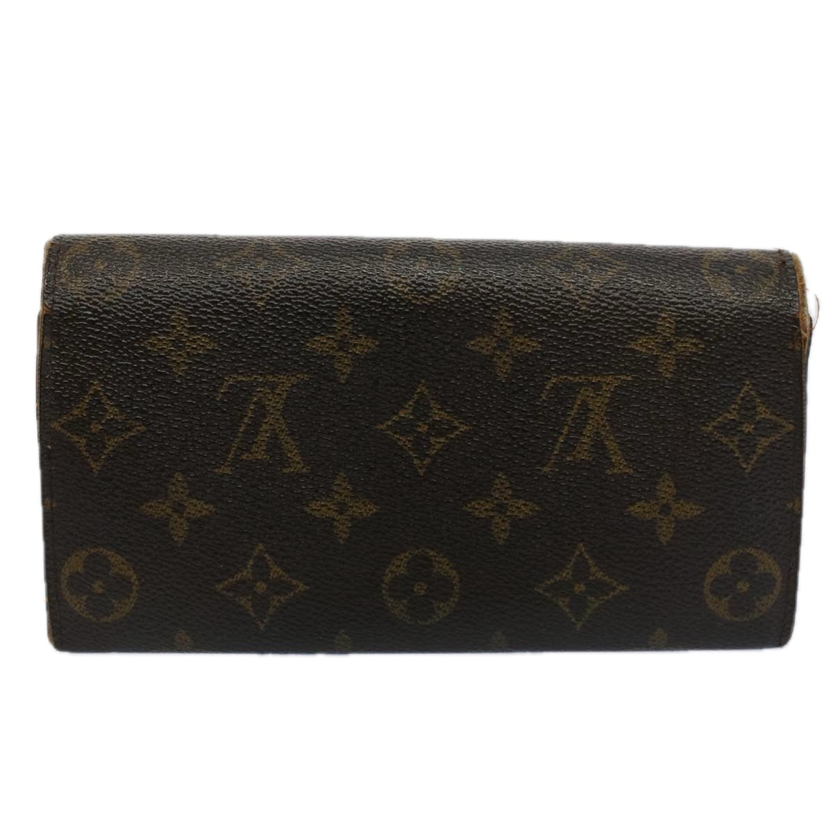 LOUIS VUITTON Monogram Portefeuille Sarah Long Wallet M60531 LV Auth 60298