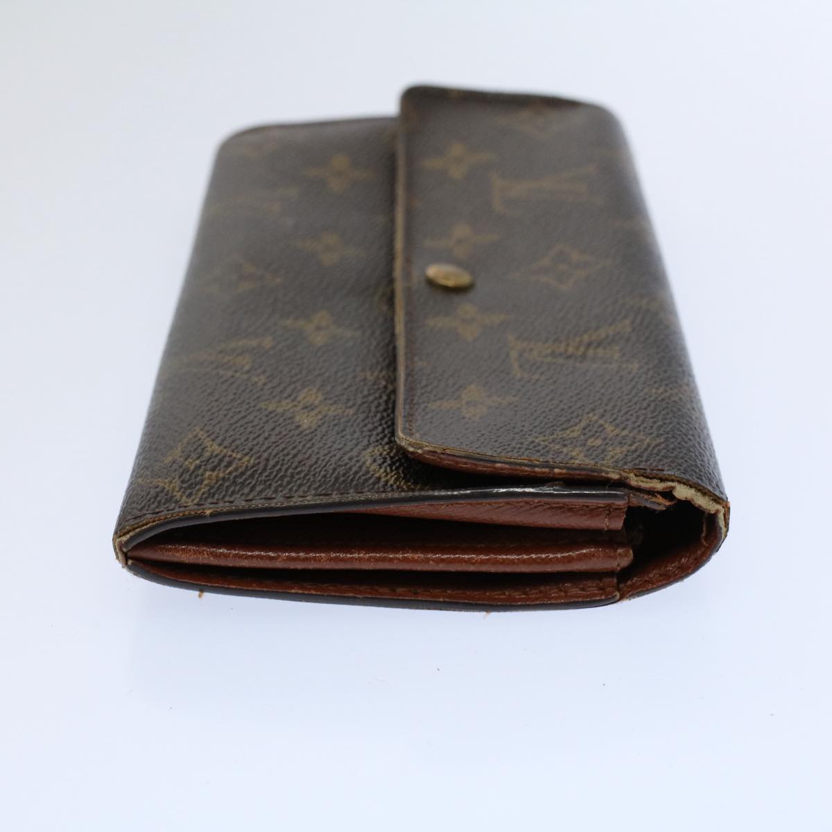 LOUIS VUITTON Monogram Portefeuille Sarah Long Wallet M60531 LV Auth 60298