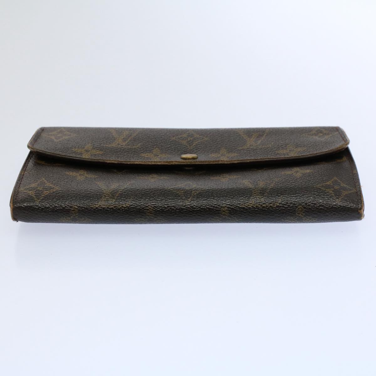 LOUIS VUITTON Monogram Portefeuille Sarah Long Wallet M60531 LV Auth 60298