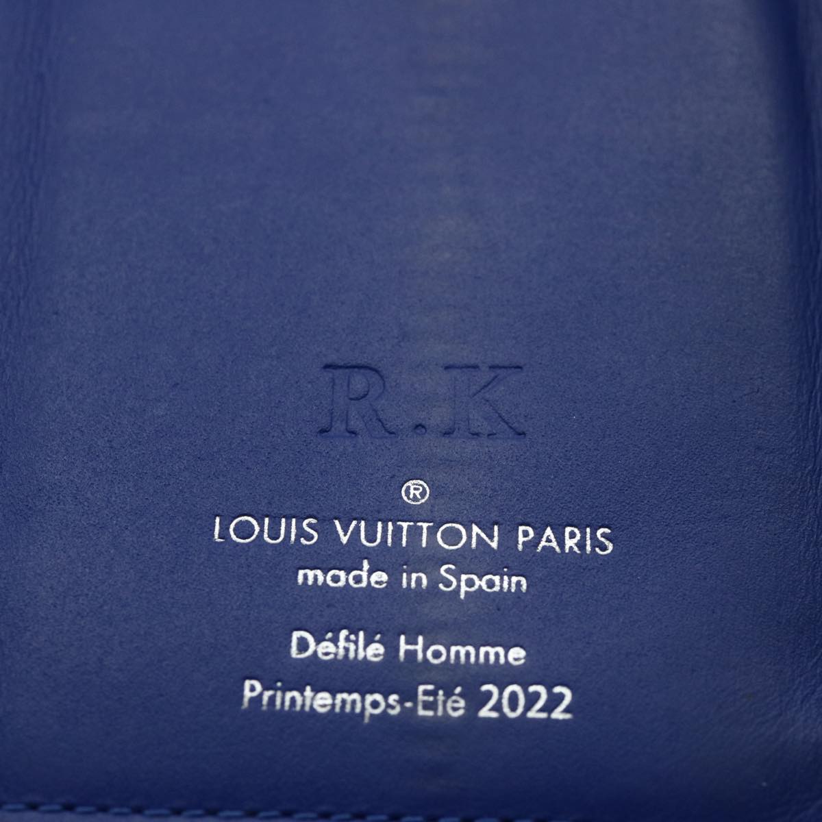 LOUIS VUITTON Monogram Illusion Brazza Portefeuille Wallet Purple LV Auth 60331