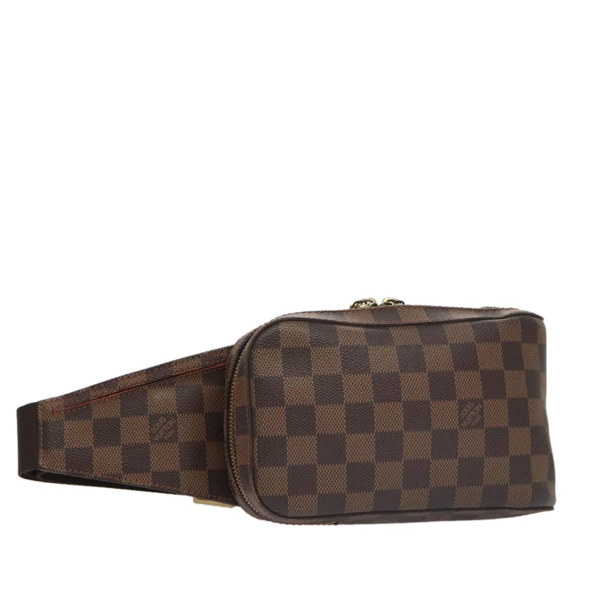 LOUIS VUITTON Damier Ebene Geronimos Shoulder Bag N51994 LV Auth 60488