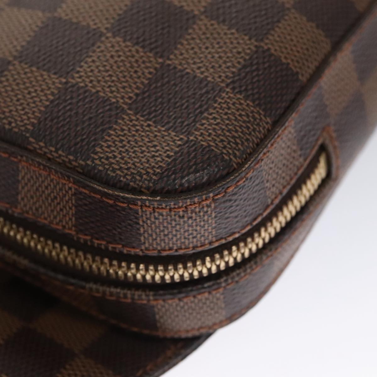 LOUIS VUITTON Damier Ebene Geronimos Shoulder Bag N51994 LV Auth 60488