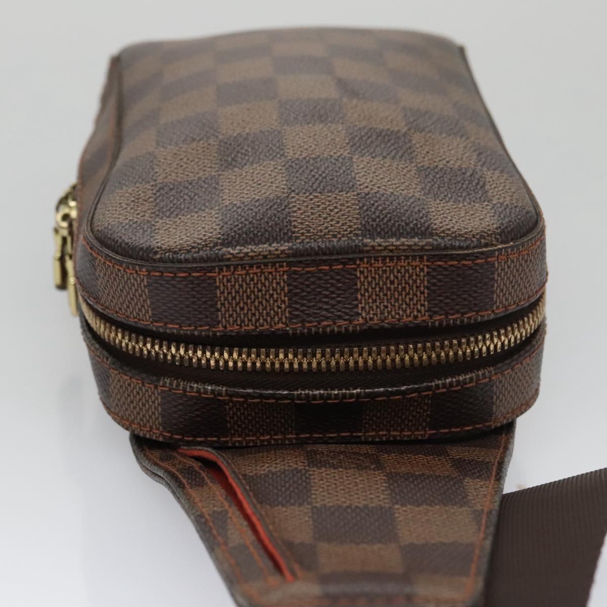 LOUIS VUITTON Damier Ebene Geronimos Shoulder Bag N51994 LV Auth 60488