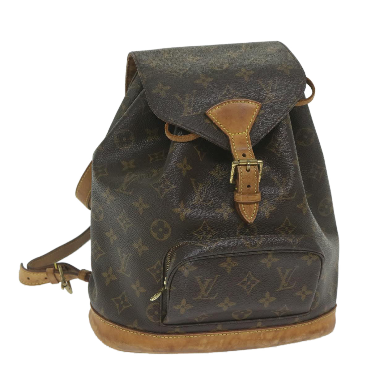 LOUIS VUITTON Monogram Montsouris MM Backpack M51136 LV Auth 60508