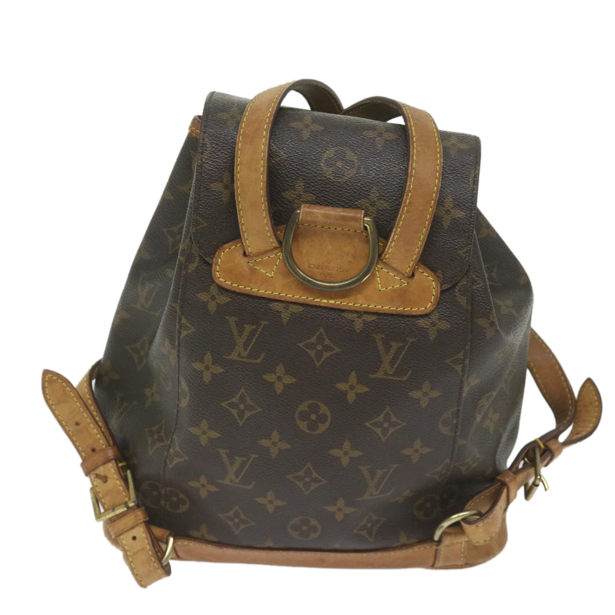 LOUIS VUITTON Monogram Montsouris MM Backpack M51136 LV Auth 60508