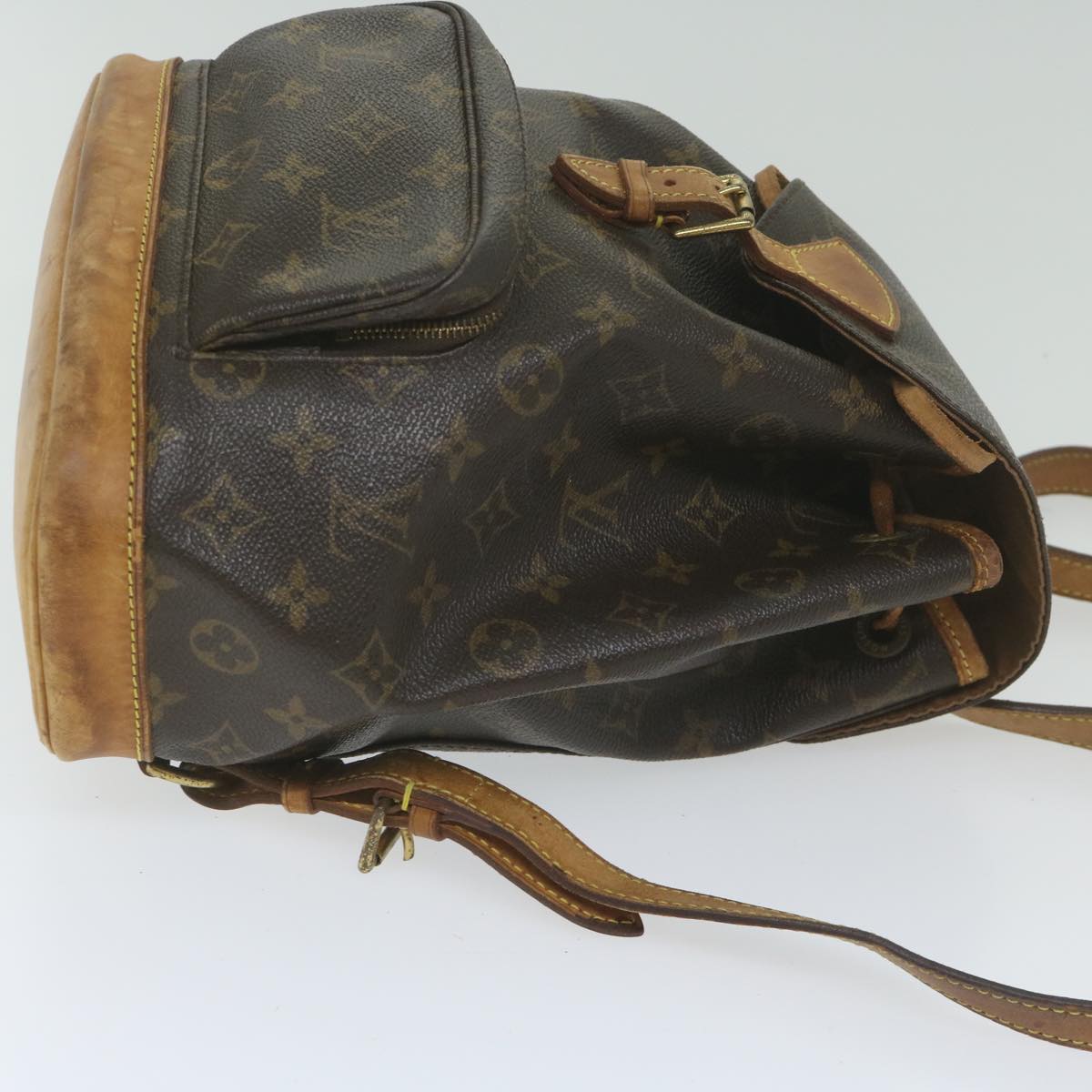 LOUIS VUITTON Monogram Montsouris MM Backpack M51136 LV Auth 60508