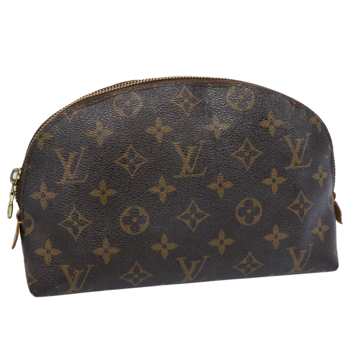 LOUIS VUITTON Monogram Pochette Cosmetic GM Cosmetic Pouch M47353 LV Auth 60561