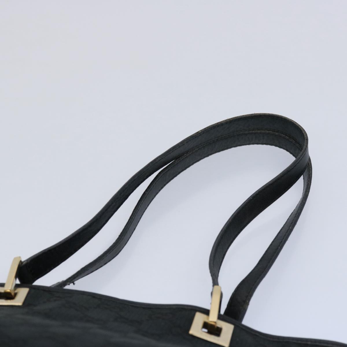 GUCCI GG Canvas Tote Bag Black 002 1099 Auth 60792