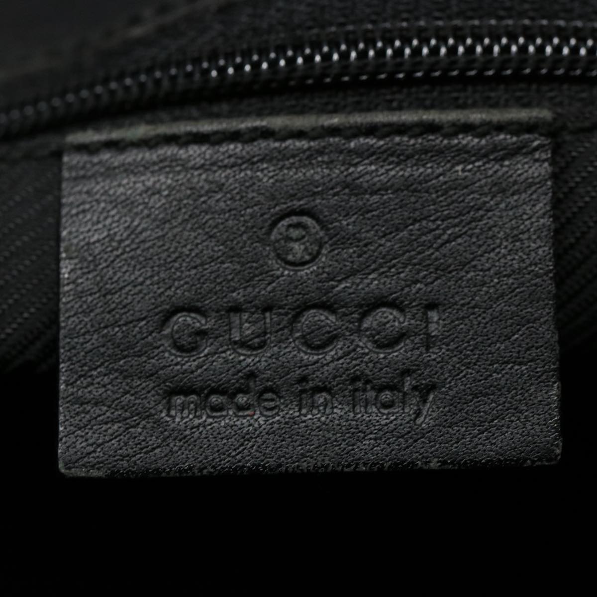 GUCCI GG Canvas Tote Bag Black 002 1099 Auth 60794