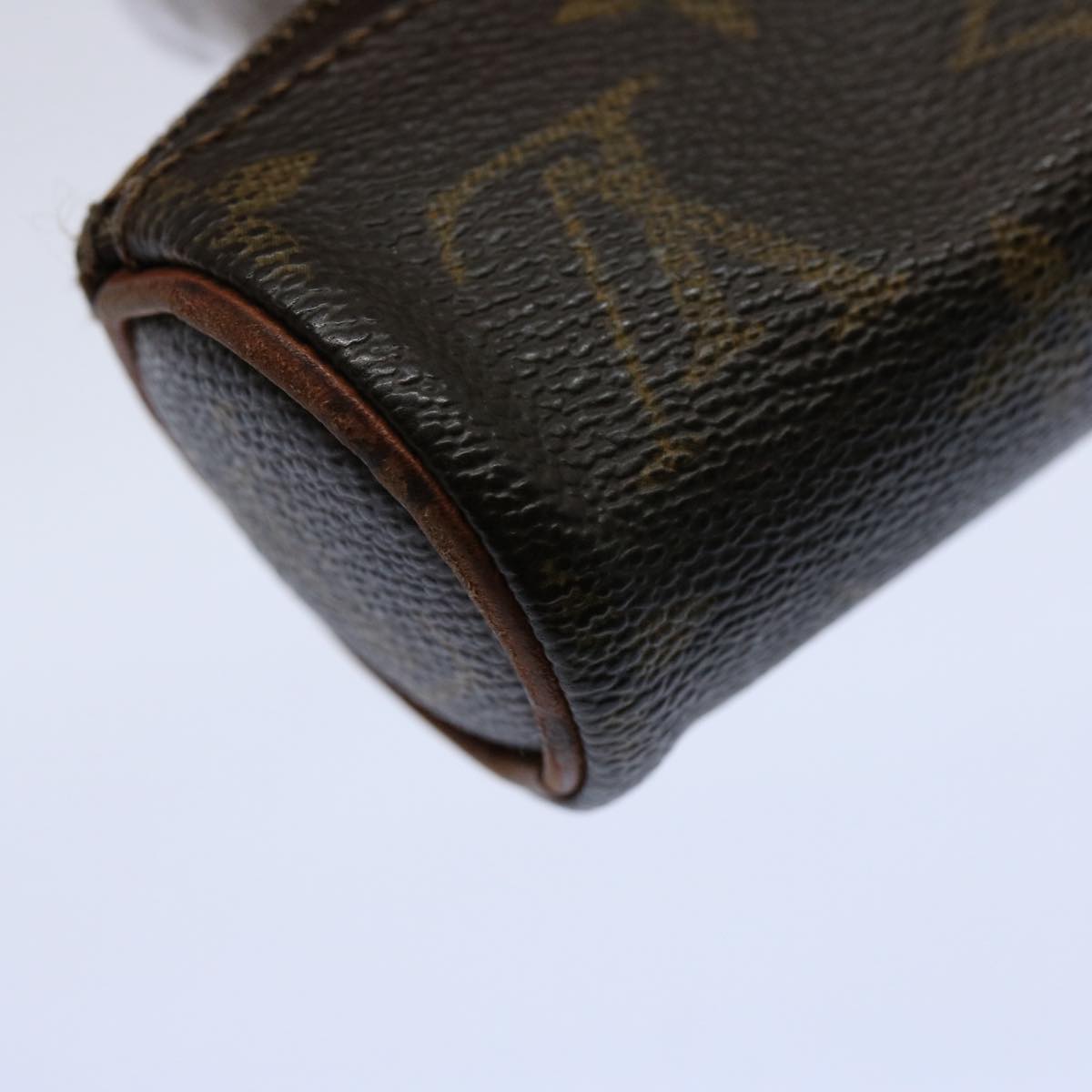 LOUIS VUITTON Monogram Etui 3 Ball de Golf Pouch M58249 LV Auth 60823