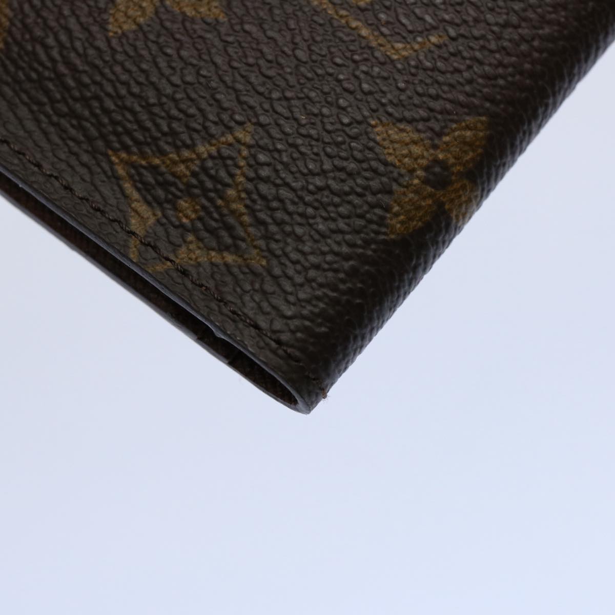 LOUIS VUITTON Monogram Porte Valeurs Cartes Credit Wallet M61823 LV Auth 61118