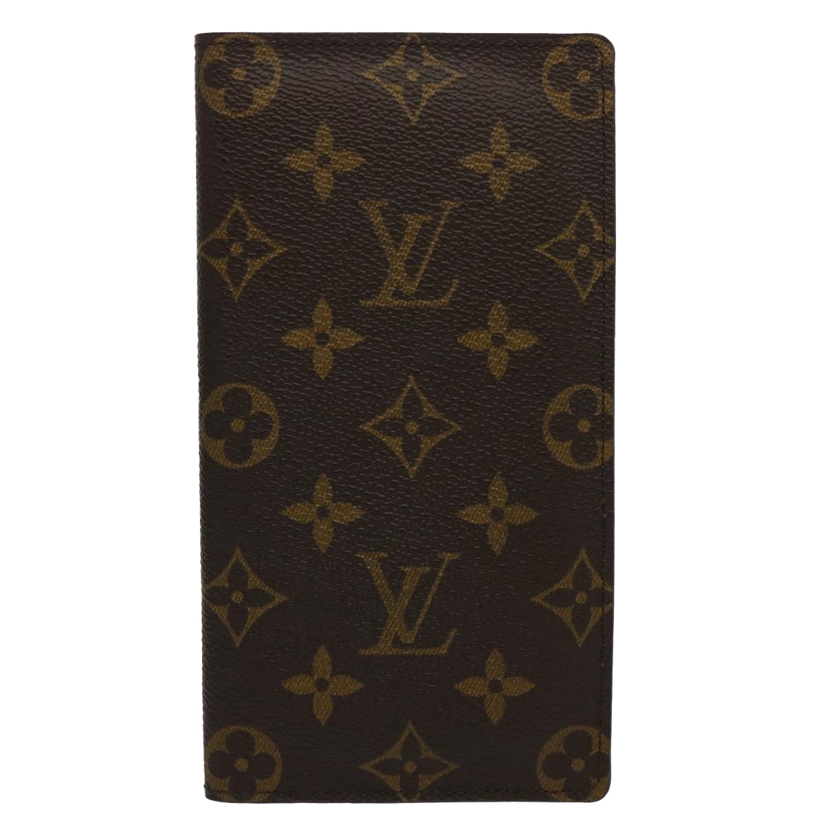 LOUIS VUITTON Monogram Porte Valeurs Cartes Credit Wallet M61823 LV Auth 61118