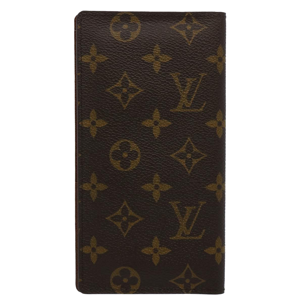 LOUIS VUITTON Monogram Porte Valeurs Cartes Credit Wallet M61823 LV Auth 61118