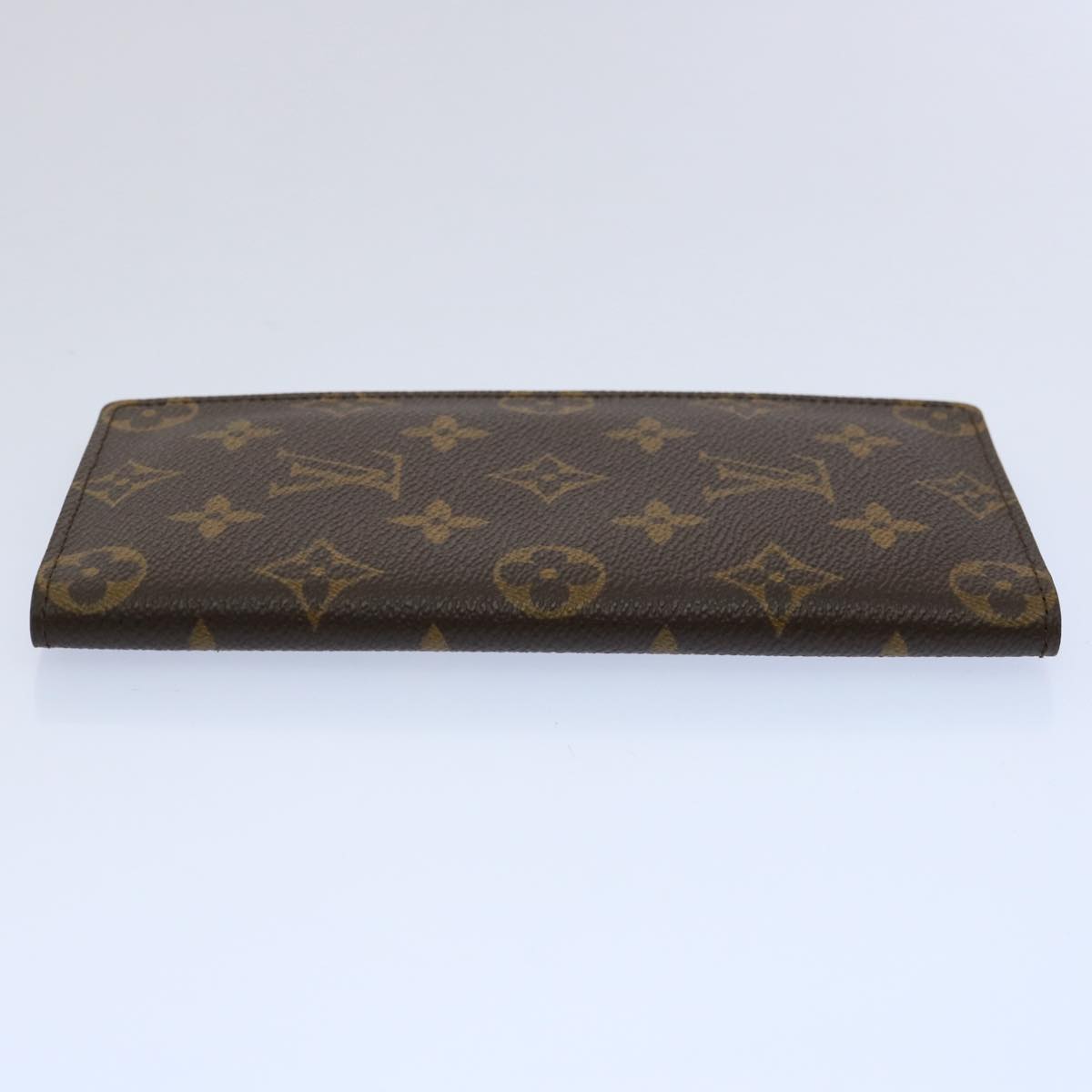 LOUIS VUITTON Monogram Porte Valeurs Cartes Credit Wallet M61823 LV Auth 61118