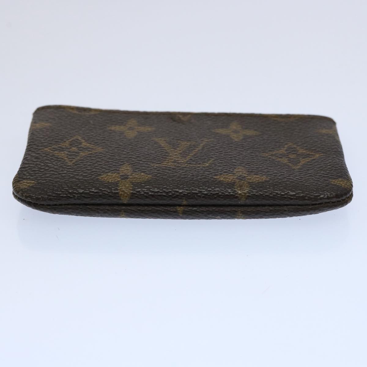 LOUIS VUITTON Monogram Pochette Cles Coin Purse M62650 LV Auth 61182