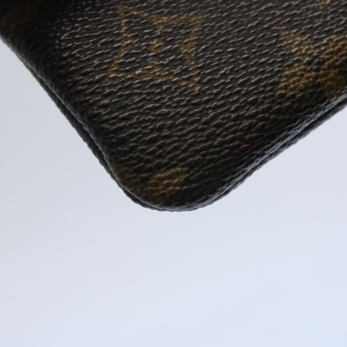 LOUIS VUITTON Monogram Pochette Cles Coin Purse M62650 LV Auth 61182