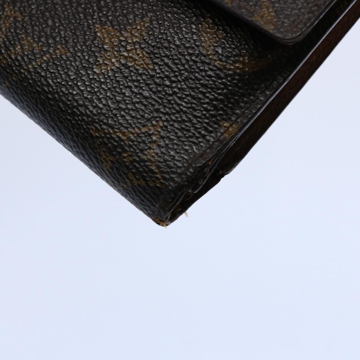 LOUIS VUITTON Monogram Portefeuille International Long Wallet M61217 Auth 61189