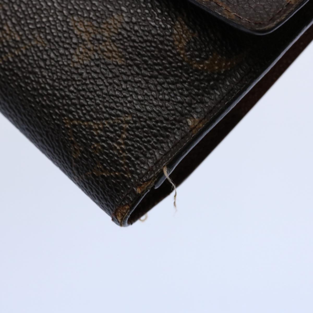 LOUIS VUITTON Monogram Portefeuille International Long Wallet M61217 Auth 61190