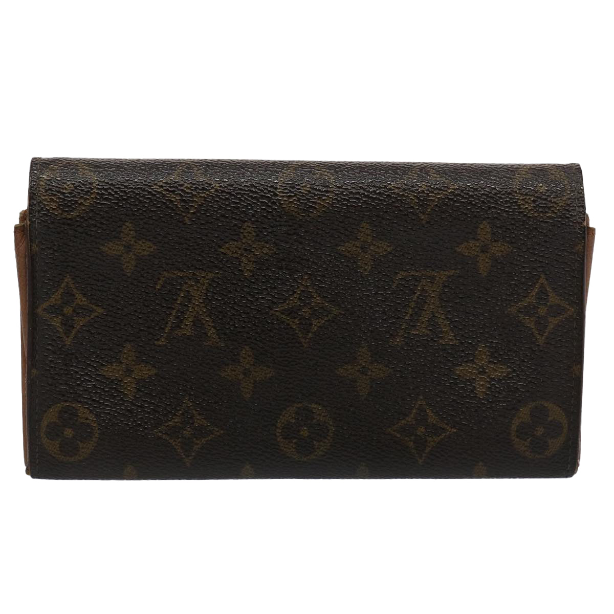 LOUIS VUITTON Monogram Portefeuille Sarah Long Wallet M60531 LV Auth 61191