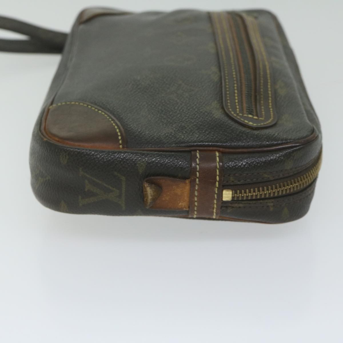 LOUIS VUITTON Monogram Marly Dragonne GM Clutch Bag M51825 LV Auth 61213