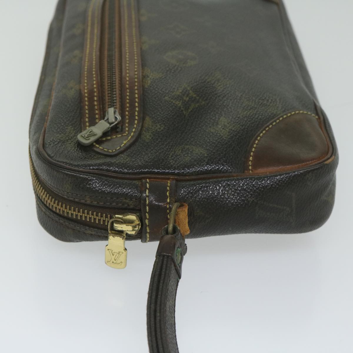 LOUIS VUITTON Monogram Marly Dragonne GM Clutch Bag M51825 LV Auth 61213