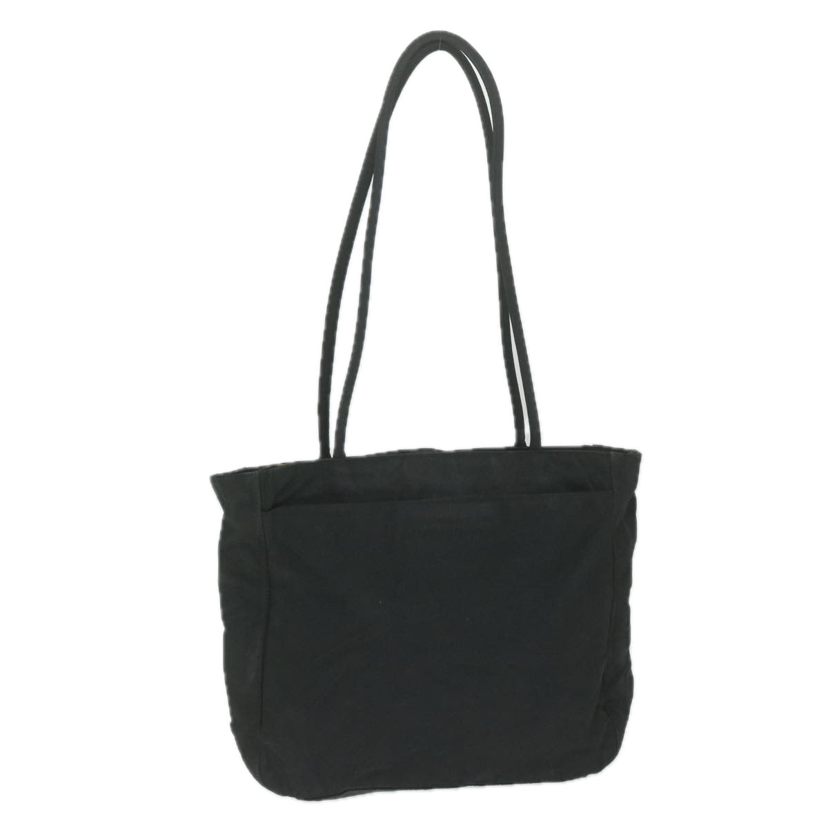 PRADA Tote Bag Nylon Black Auth 61252