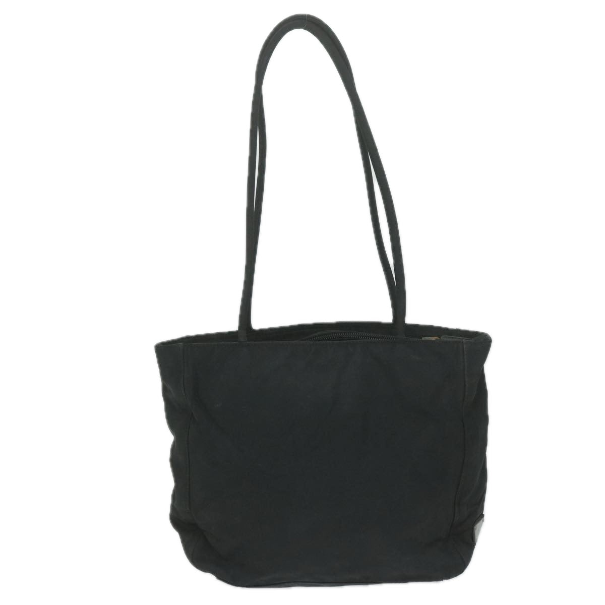 PRADA Tote Bag Nylon Black Auth 61252